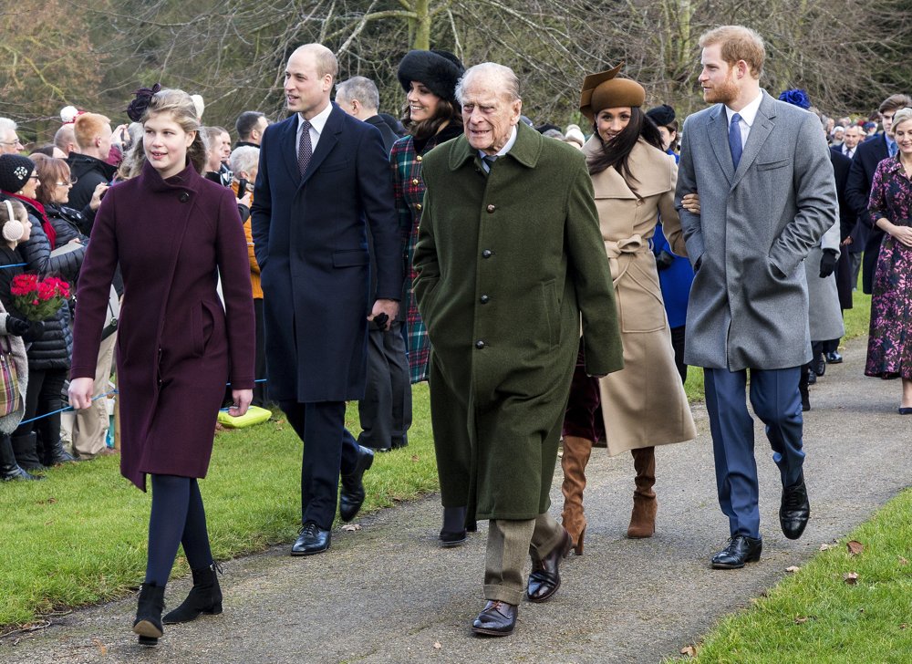 The British Royal Family Arrive to Celebrate Christmas Day