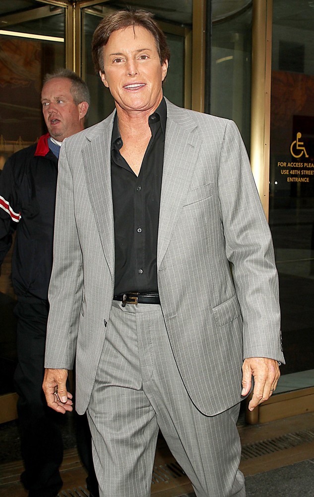 Bruce Jenner at NBC Studios for An Appearance on Today