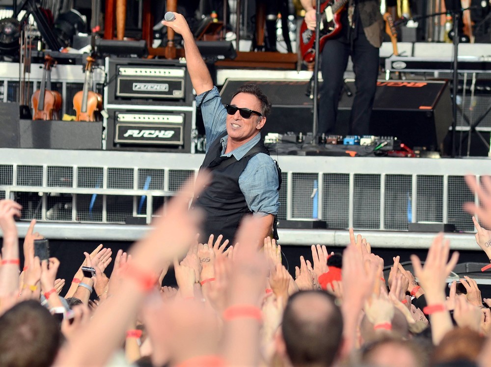 Bruce Springsteen Performs at The RDS