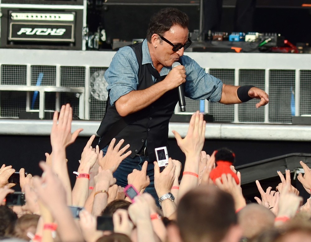 Bruce Springsteen Performs at The RDS