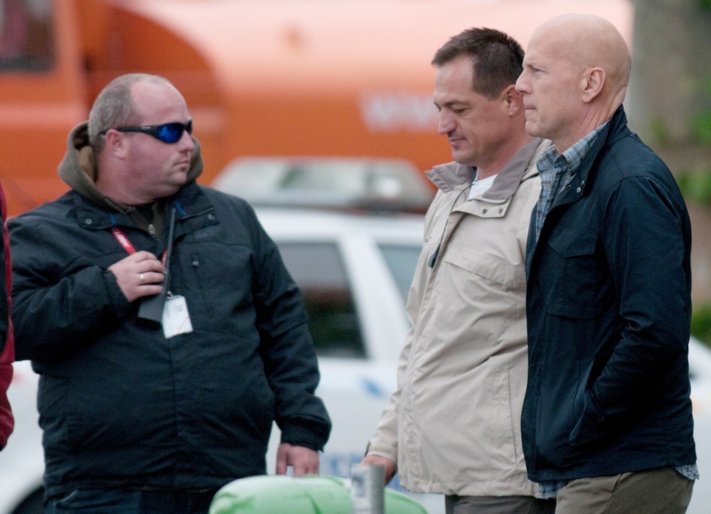 The Film Set of A Good Day to Die Hard