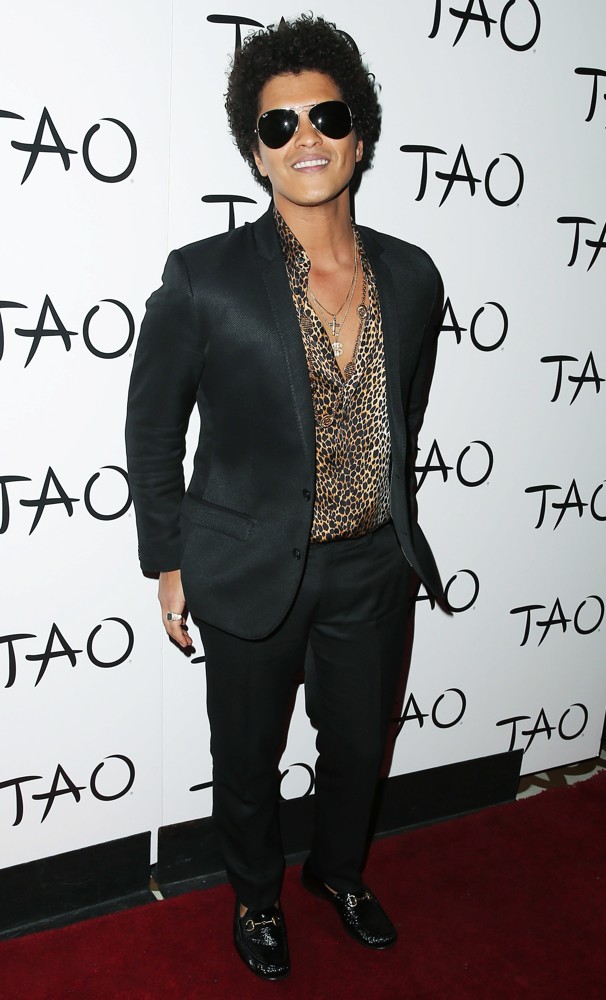 Bruno Mars Hosts TAO Nightclub