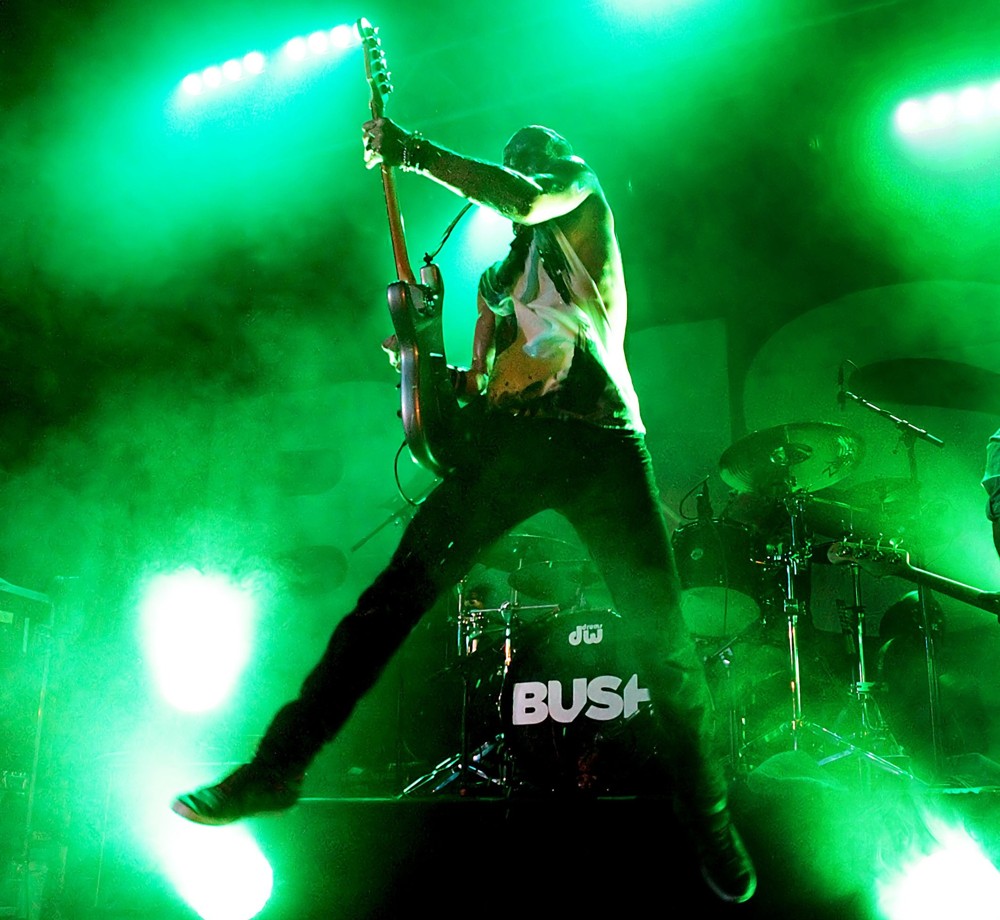 Bush Performing on Stage