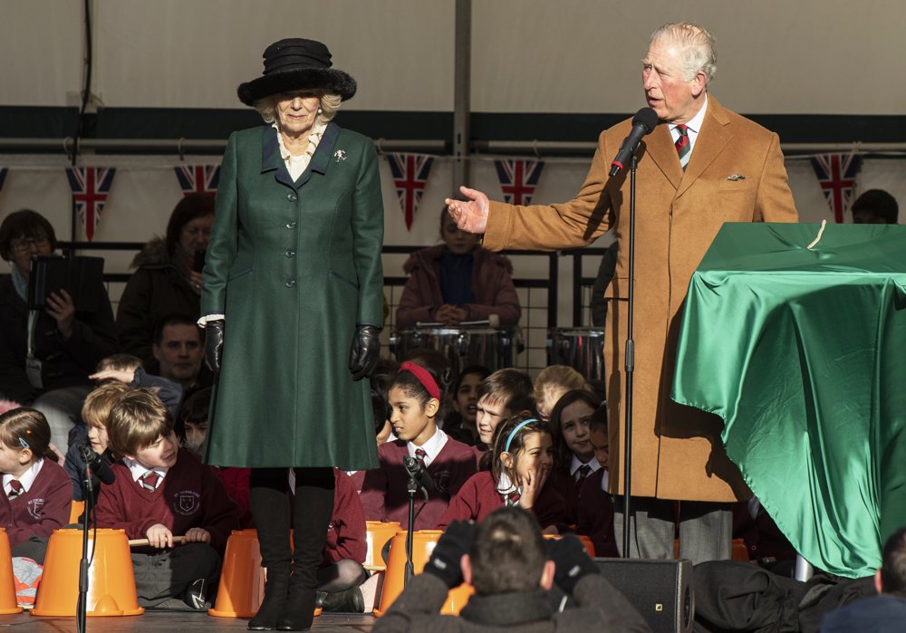 The Prince of Wales and Duchess of Cornwall Visit Leicester Market