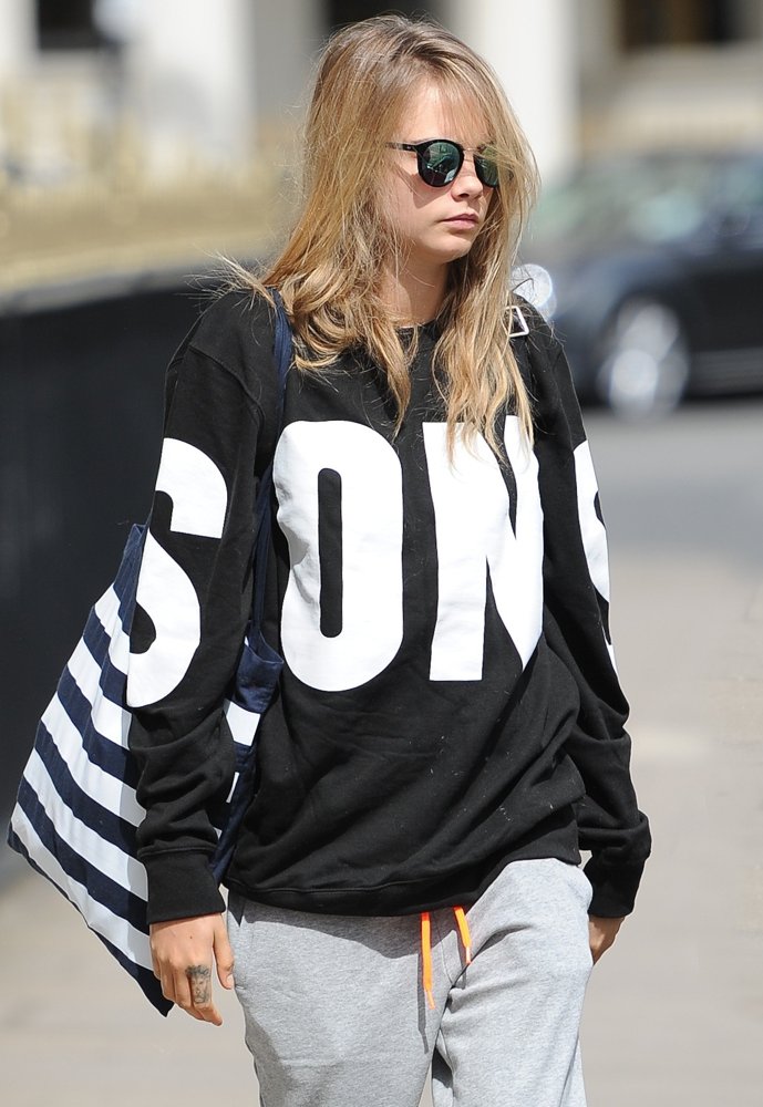 Cara Delevingne Leaving Home