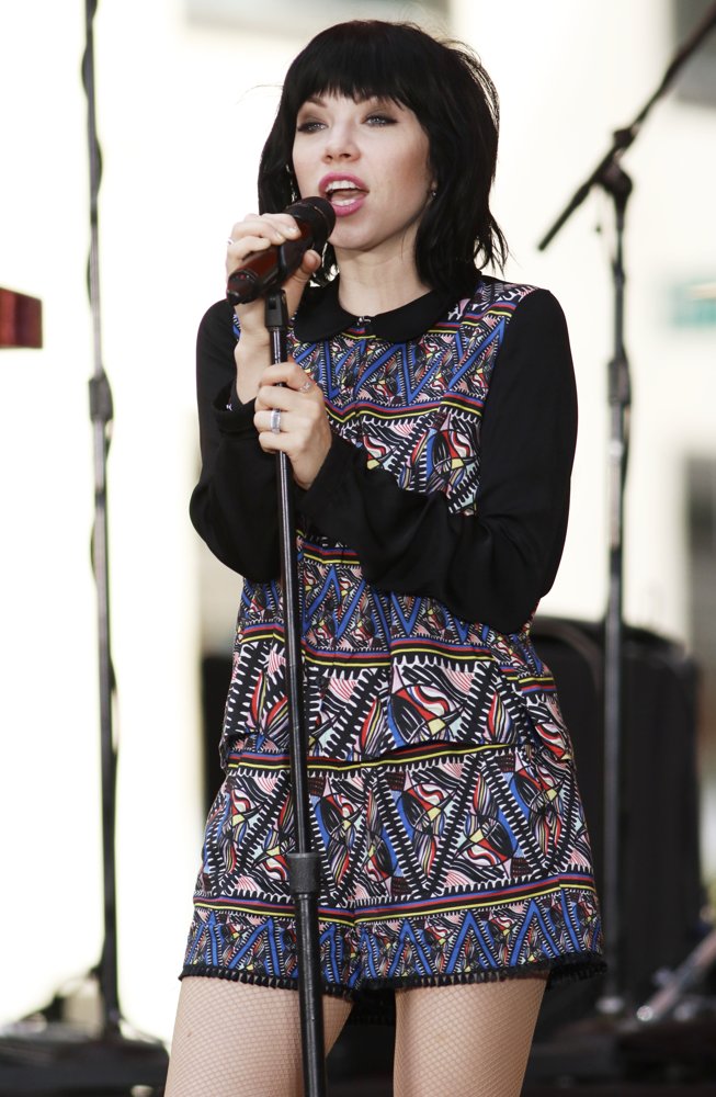 Carly Rae Jepsen Performs on Today Show Summer Concert Series 2015