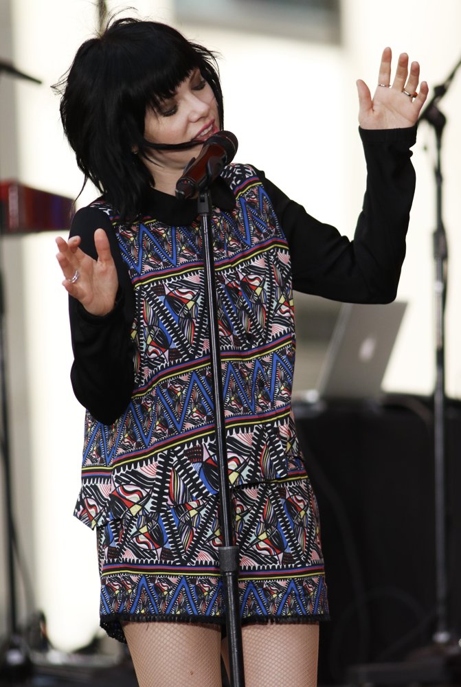 Carly Rae Jepsen Performs on Today Show Summer Concert Series 2015