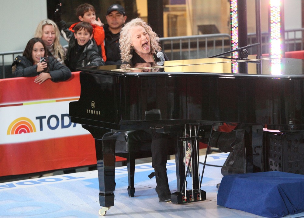 Carole King Performs on Today as Part of The Toyota Concert Series