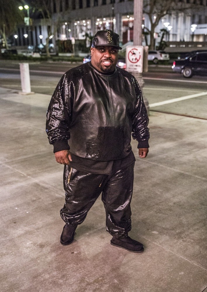 Cee-Lo Filming Music Video Scenes for When You're Rich