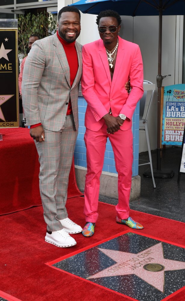 50 Cent Is Honored with A Star on The Hollywood Walk of Fame