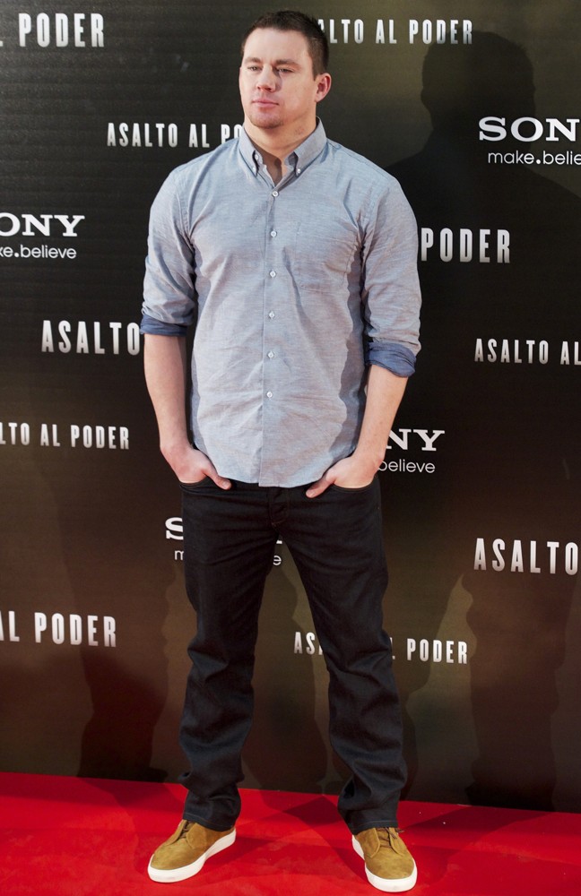 Channing Tatum;<br>White House Down Photocall