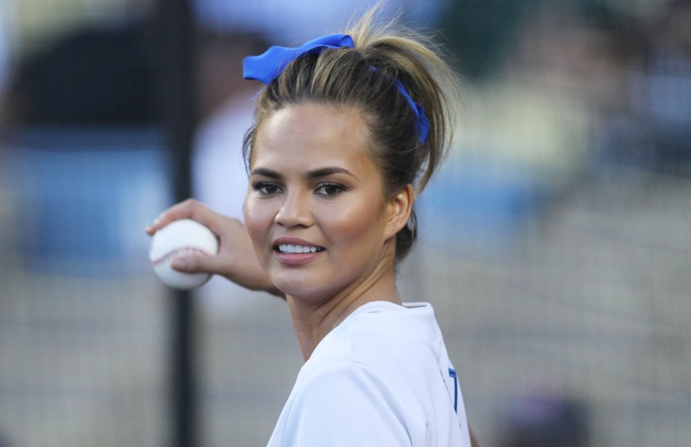 Celebrities Watch The Los Angeles Dodgers v Los Angeles Angels Baseball Game