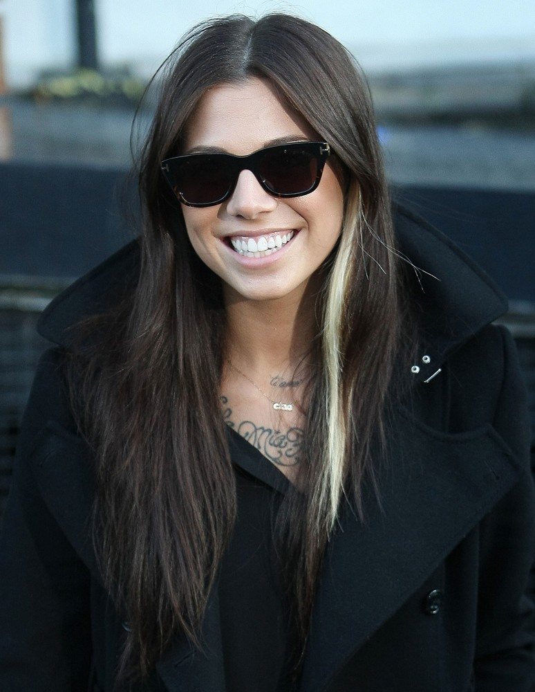 Christina Perri Outside The ITV Studios