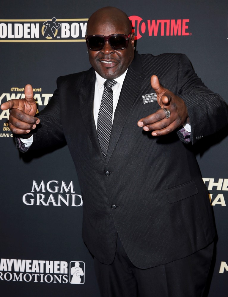 Christopher Boykin;<br>Showtime Mayweather vs Maidana VIP Pre-Fight Party Carpet