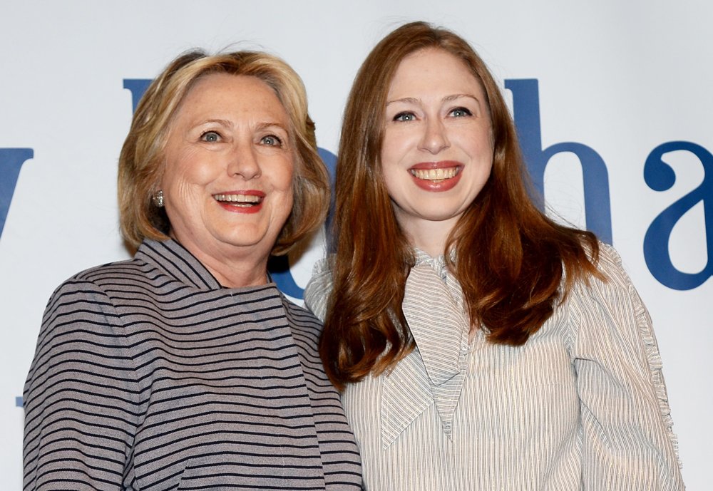 Hillary Clinton and Chelsea Clinton Sign Copies of The Book of Gutsy Women