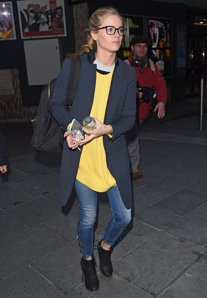 Cressida Bonas Leaves The Leicester Square Theatre
