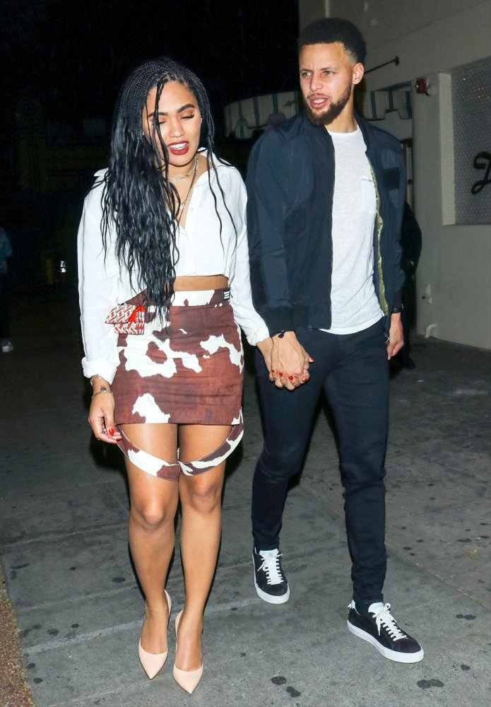 Ayesha Curry;Stephen Curry (II);<br>Ayesha Curry and Stephen Curry Outside Delilah Nightclub