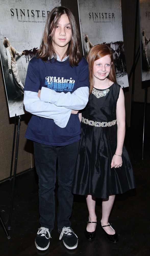 Michael Hall D'Addario;Clare Foley;<br>The NYC Screening of Sinister