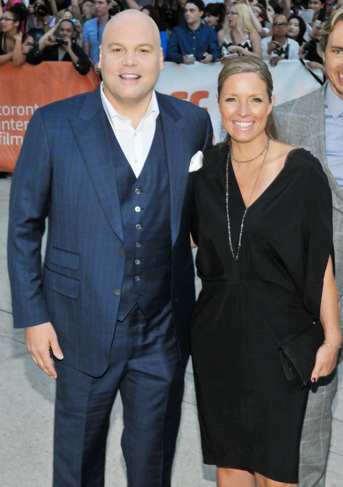 Vincent D'Onofrio;Carin van der Donk;<br>2014 Toronto International Film Festival - The Judge - Premiere