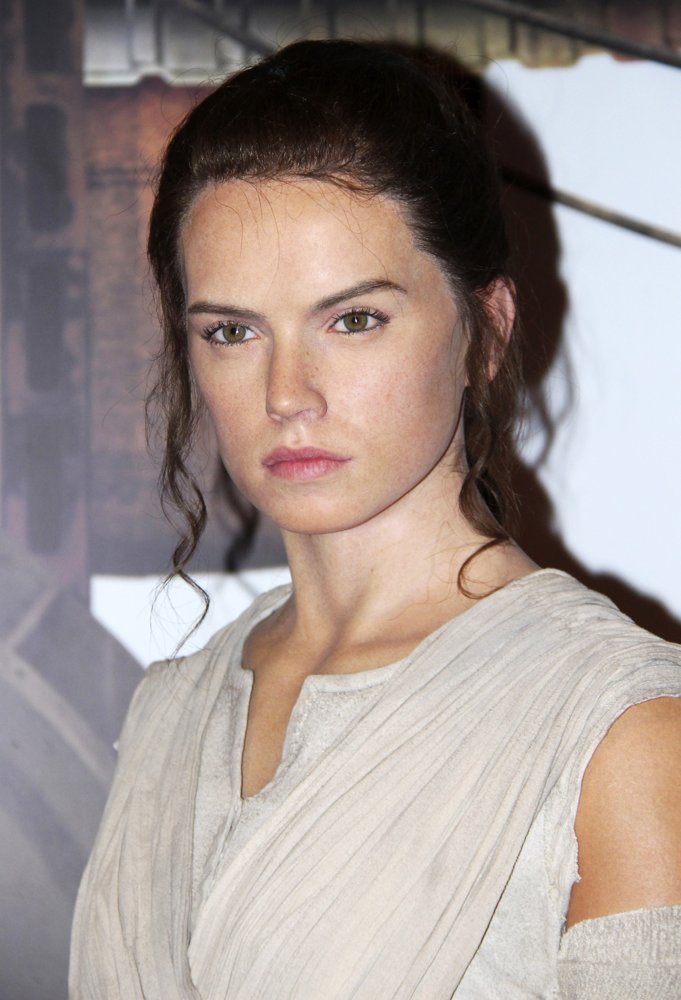 The Unveiling of A Wax Figure Depicting Daisy Ridley's Star Wars Character Rey