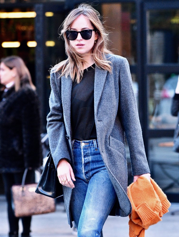 Dakota Johnson Strolling in Soho