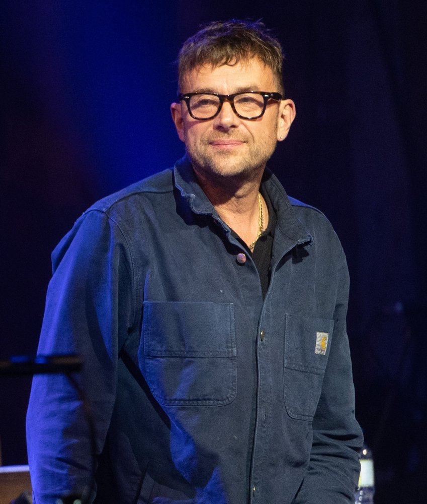Damon Albarn Performs at Shakespeare's Globe Theatre