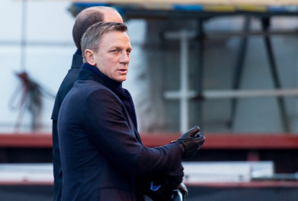 Filming of James Bond Movie Spectre