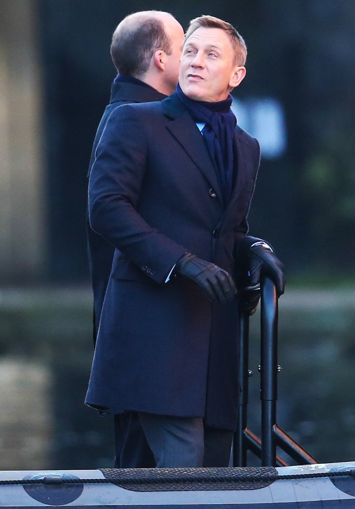 Filming of James Bond Movie Spectre