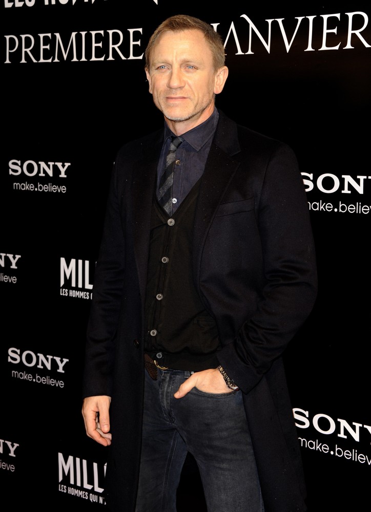 Daniel Craig;<br>The Girl with the Dragon Tattoo - Film Premiere
