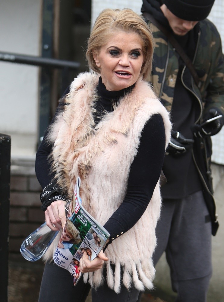 Danniella Westbrook Outside ITV Studios