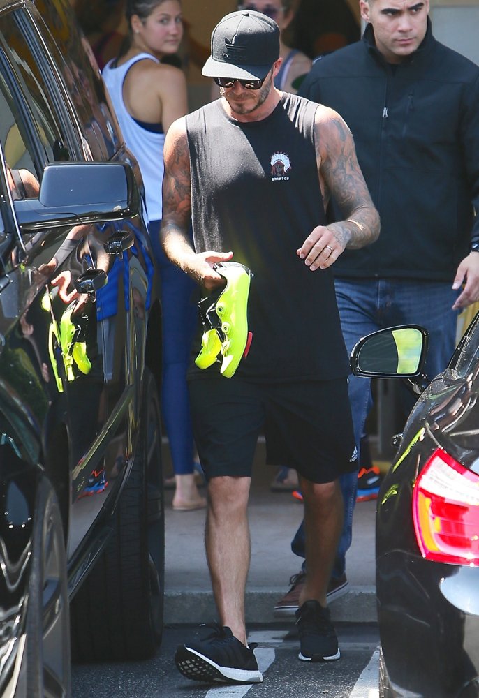 David Beckham Leaves SoulCycle