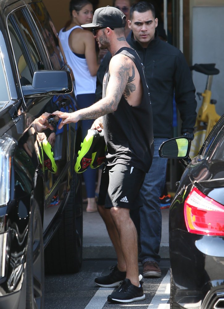 David Beckham Leaves SoulCycle