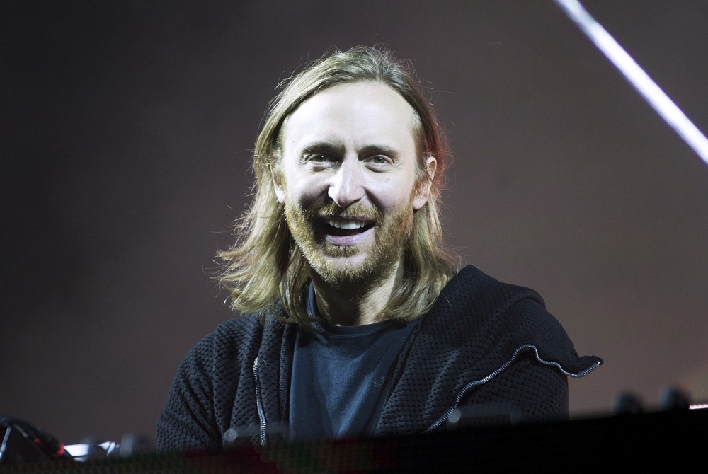 David Guetta Performing Live at A Free Concert