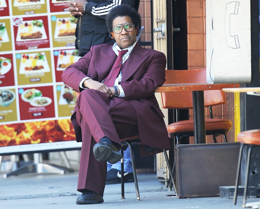 Denzel Washington Filming Inner City