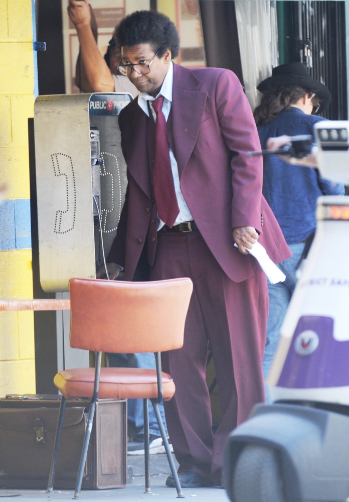 Denzel Washington Filming Inner City