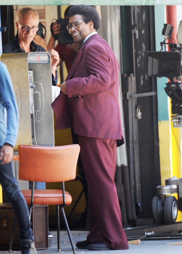 Denzel Washington Filming Inner City