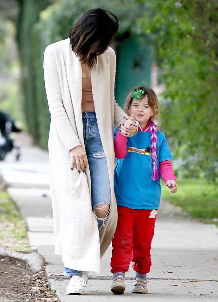 Jenna Dewan Tatum and Daughter in LA