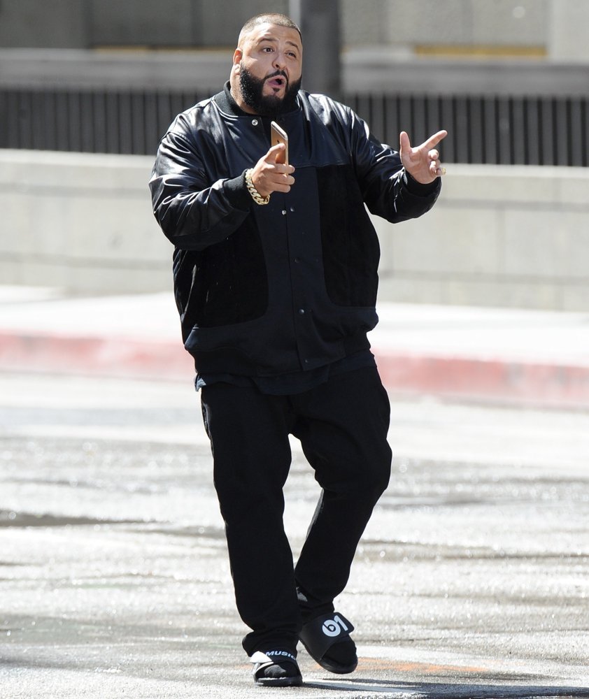 DJ Khaled Filming His Music Video