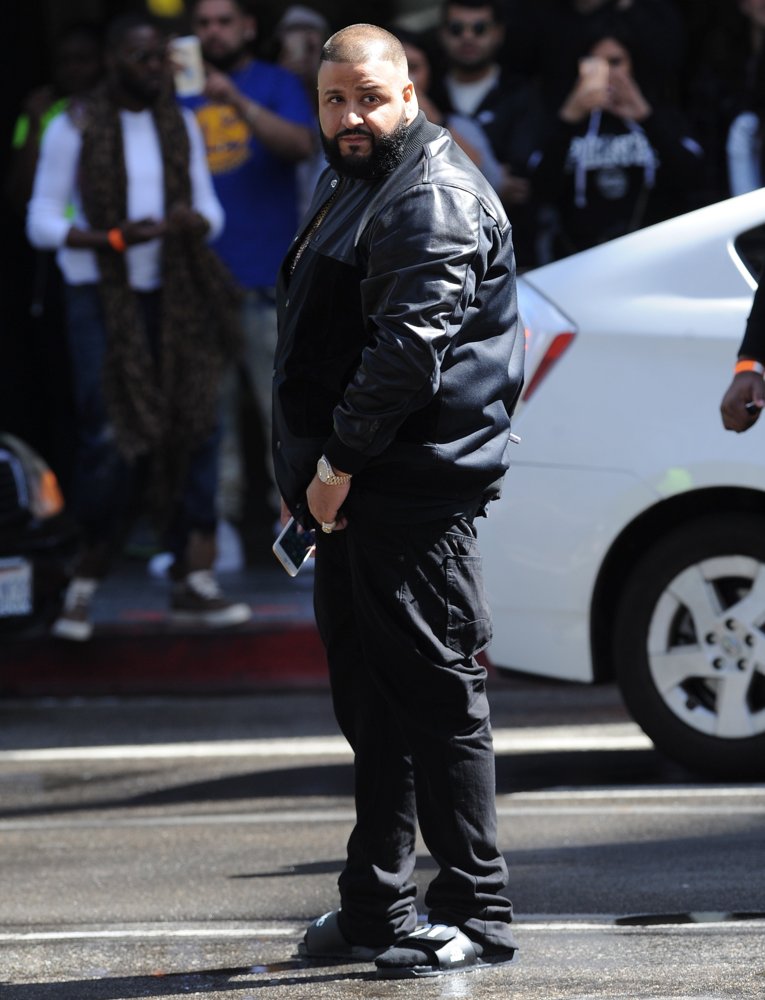 DJ Khaled Filming His Music Video