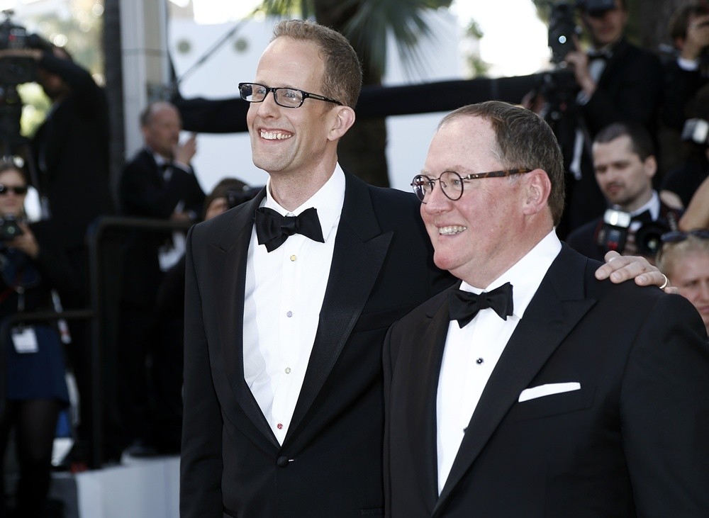 Pete Docter;John Lasseter;<br>68th Annual Cannes Film Festival - Inside Out Premiere