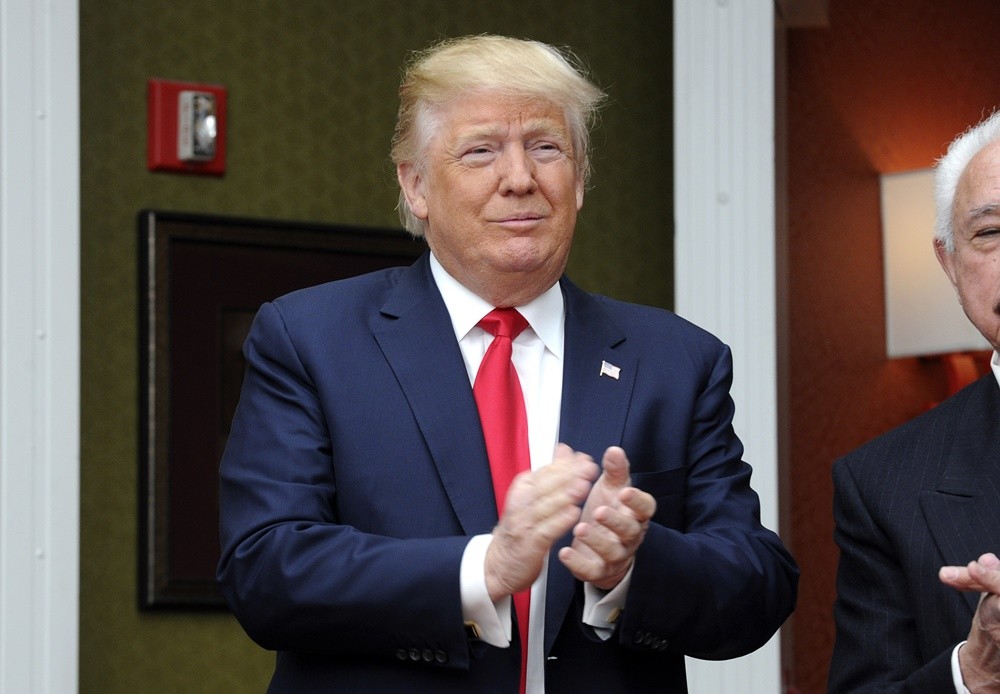Donald Trump Delivers A Speech at The New York Veteran Police Association
