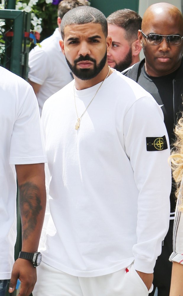 Drake Outside Wimbledon Today