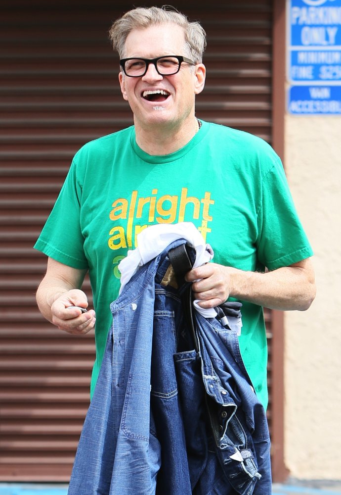 Drew Carey Seen at Dance Rehearsals for Dancing with the Stars