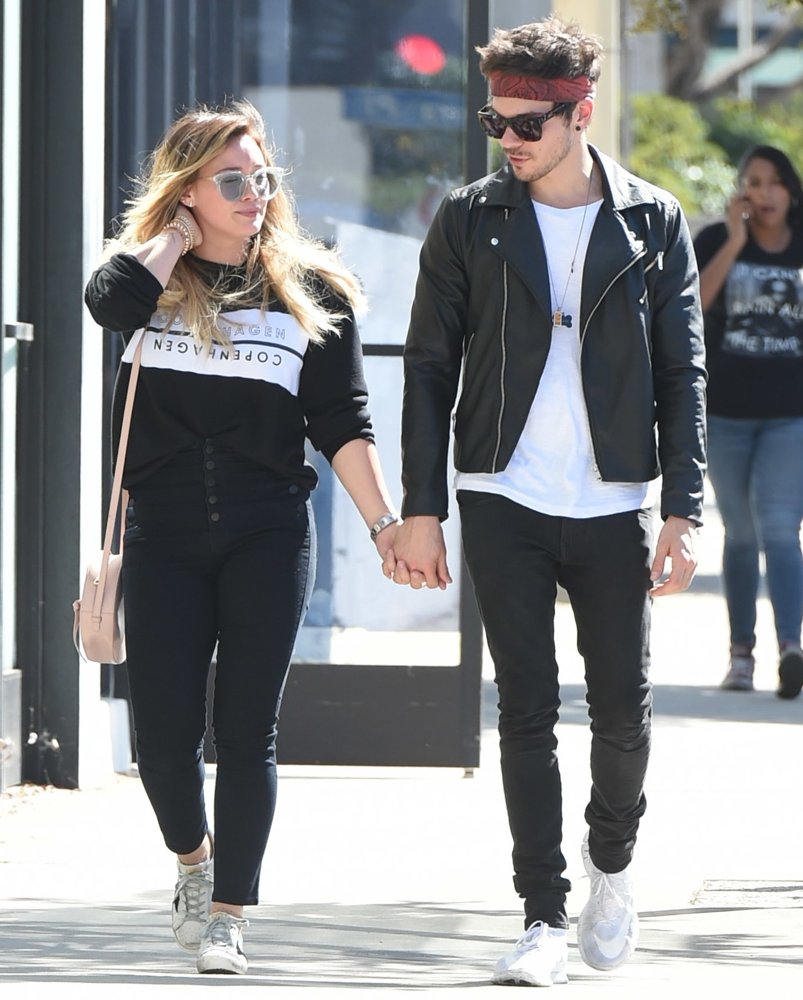 Hilary Duff and Matthew Koma Go to The Farmers Market