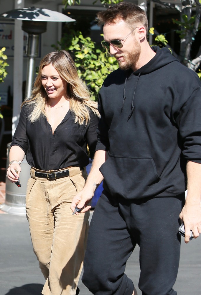 Hilary Duff and Jason Walsh Seen Leaving Fred Segal