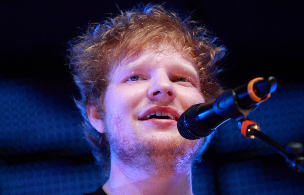 Ed Sheeran Performing at The Festival Hall