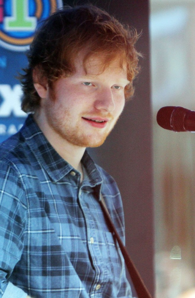 Ed Sheeran Performs at The SiriusXM SideWalk Session