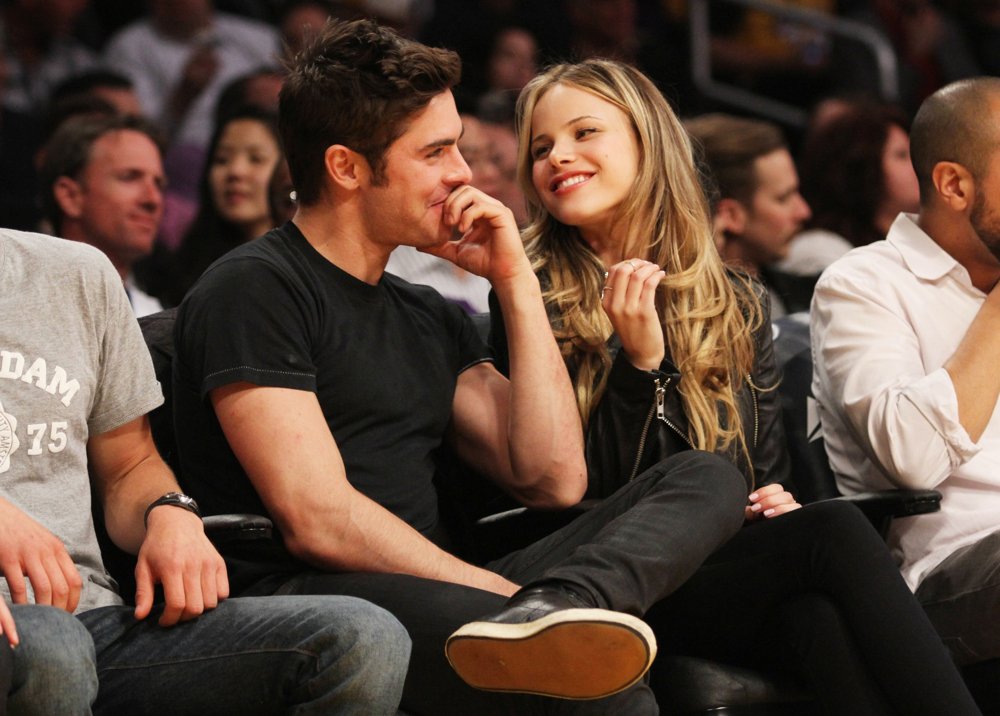 Celebs at The Lakers Game