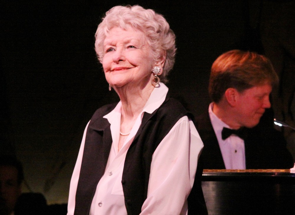 Elaine Stritch Performs During The Opening Night of Elaine Stritch at The Carlyle
