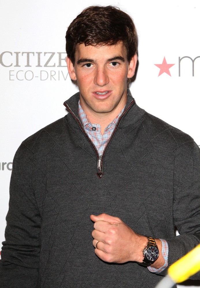 Eli Manning Launches The New Limited Edition Citizen Eco-Drive Perpetual Chrono A-T Watch